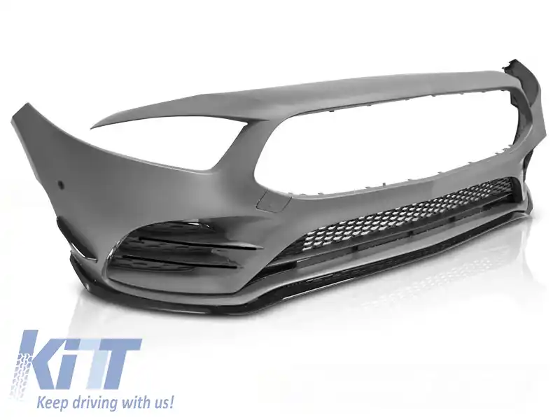 PARAURTI FRONTAL SPORT FĂRĂ ORIFICIU PENTRU CAMERA se potrivește pentru MERCEDES W177 18-23