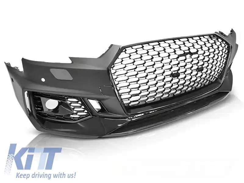 PARAURTI FRONTAL SPORT NEGRU LUCIOS PDC potrivit pentru AUDI A4 B9 08.15-19