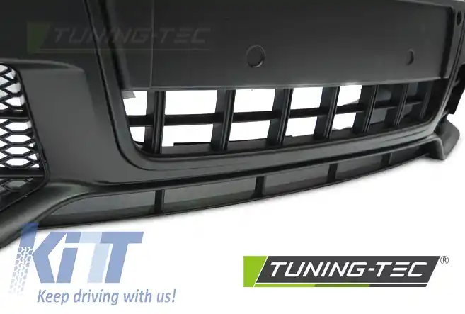 PARAURTI FRONTAL SPORT NEGRU potrivit pentru AUDI A4 04-08-image-6267342