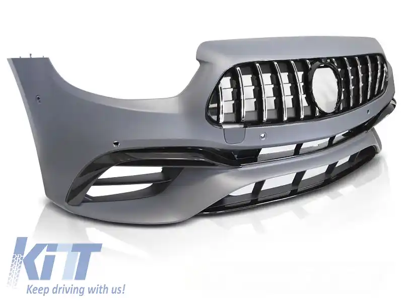 PARAURTI FRONTAL SPORT PDC CROMAT se potrivește pentru MERCEDES W213 20-23