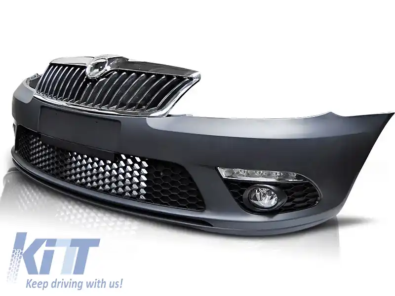 PARAURTI FRONTAL SPORT potrivit pentru SKODA OCTAVIA II FACELIFT 09-13