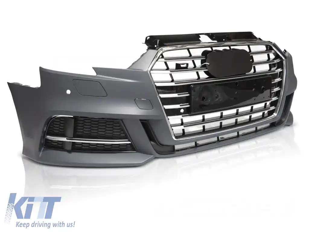 PARAURTI FRONTAL SPORT S STYLE PDC potrivit pentru AUDI A3 8V 17-20