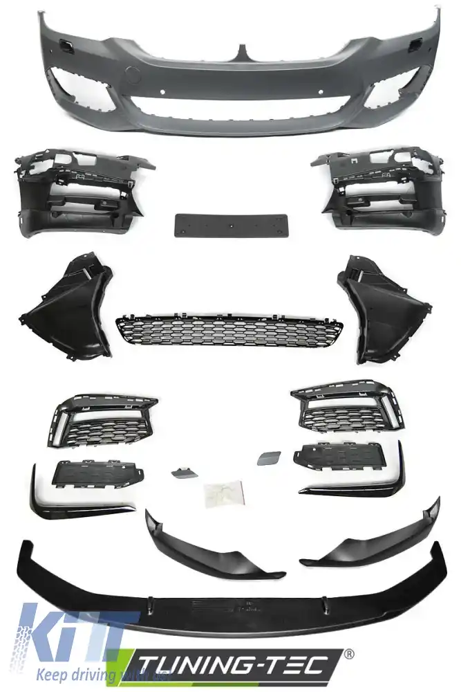 PARAURTI FRONTAL STIL PERFORMANCE PDC potrivit pentru BMW G30 G31 17-20-image-6268128