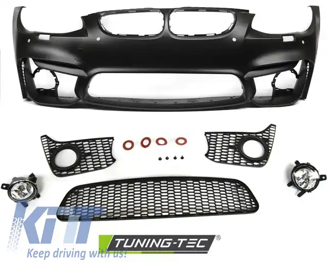PARAURTI FRONTAL STIL SPORT PDC potrivit pentru BMW E92 / E93 10-13 LCI-image-6267930