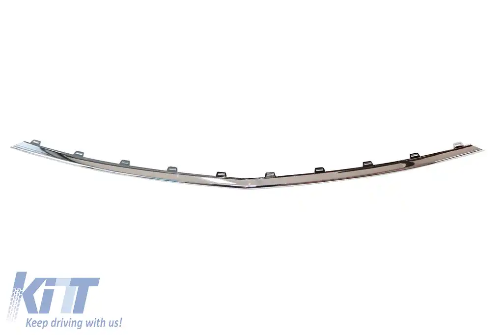 Parte de decorare inferioară a grilei medii potrivită pentru bara de protecție frontală A Design tip S65 pentru Mercedes S-Class W222 2013-2017