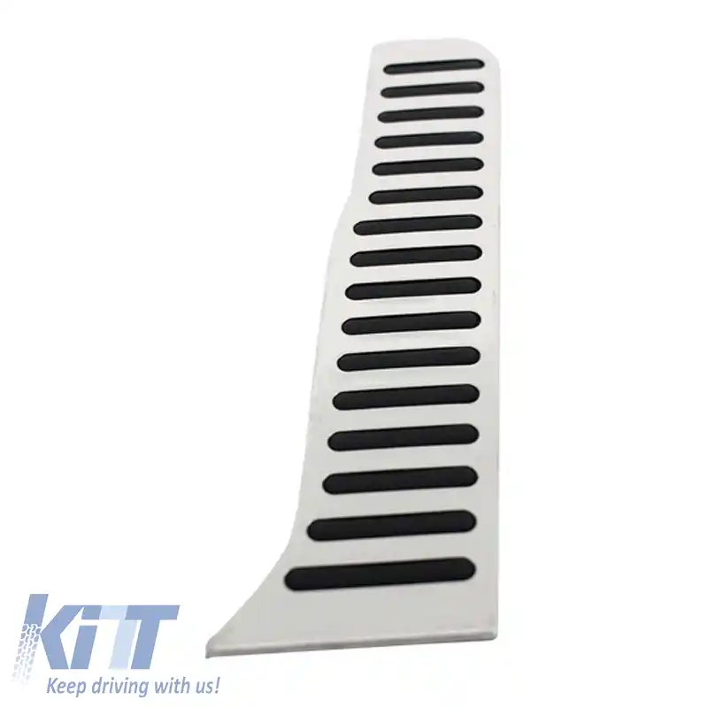 Pedal din aluminiu cu suport pentru picior, potrivit pentru VW Passat B6 05-10 / Passat B7 10-14 / Passat CC automat, set de 3 piese KPVW02-image-6297422