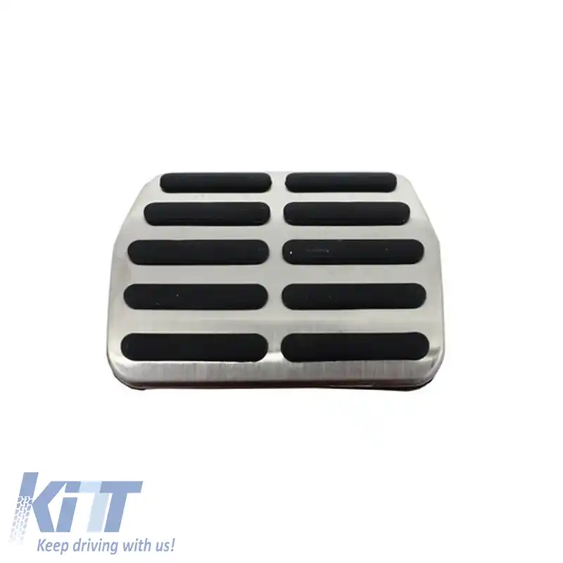 Pedal din aluminiu cu suport pentru picior, potrivit pentru VW Passat B6 05-10 / Passat B7 10-14 / Passat CC automat, set de 3 piese KPVW02-image-6297423