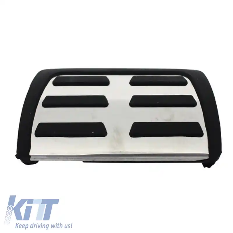 Pedal din aluminiu cu suport pentru picior, potrivit pentru Audi A4 B8 08-15 / A5 08-16 / Q5 08-16 / A6 11-15 / A7 / Porsche Macan, set automat 3 piese KPAU03-image-6297471