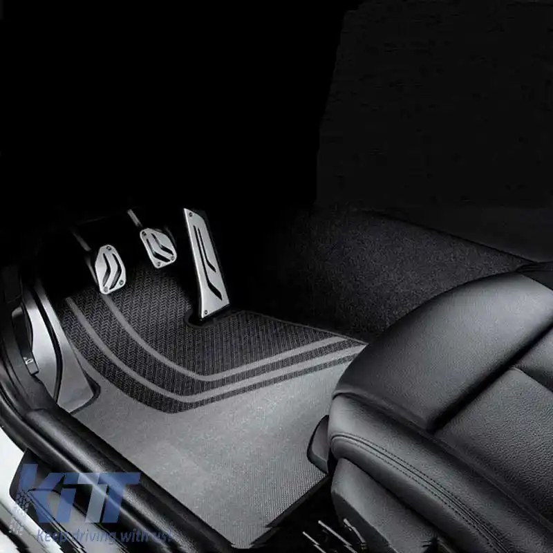 Pedal din aluminiu cu suport pentru picior, potrivit pentru BMW F20 11+, F22 14+, F30 11+, F32 13+ set non-automat 4 piese KPBM02-image-6297484