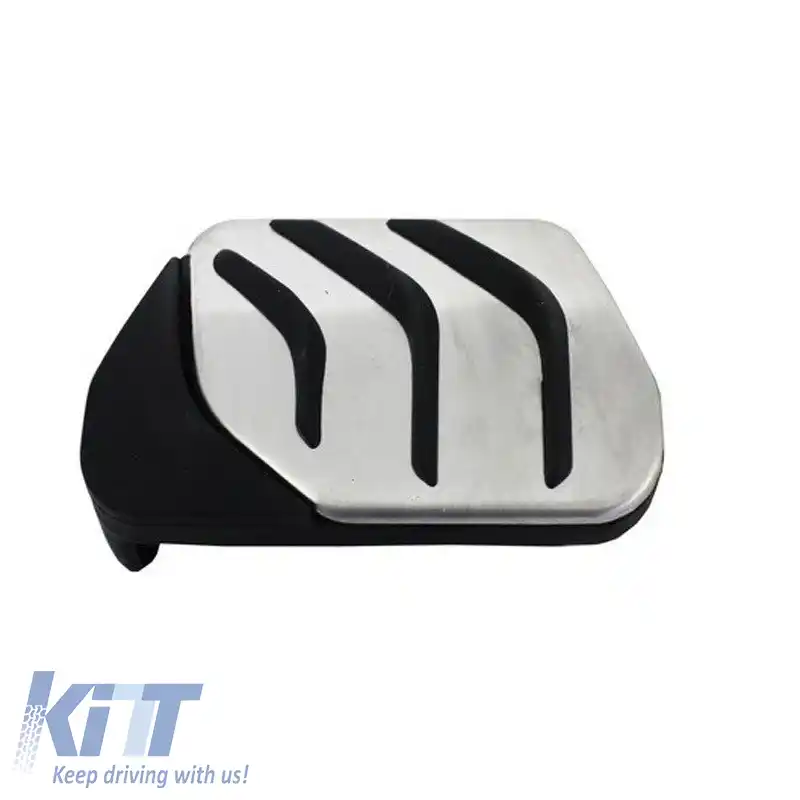 Pedal din aluminiu cu suport pentru picior, potrivit pentru BMW F20 11+, F22 14+, F30 11+, F32 13+ set automat 3 piese KPBM01-image-6297488