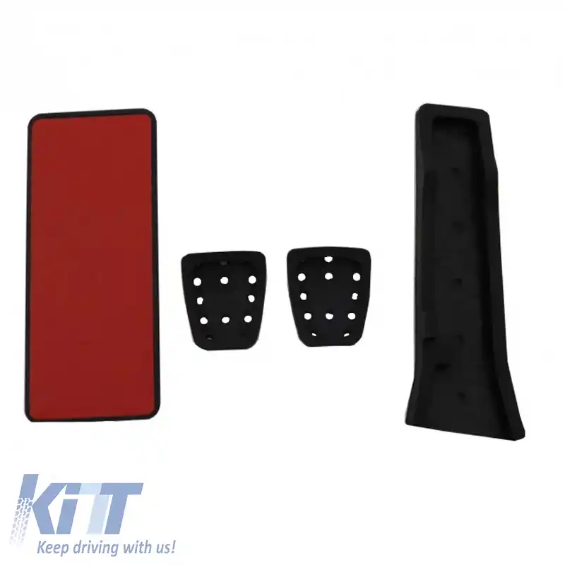 Pedal din aluminiu cu suport pentru picior, potrivit pentru Hyundai Sonata 11-14 / IX35 10-15 / Santa Fe 06-12 Non-Automatic Set 4 Pcs KPHYSO02-image-6297500