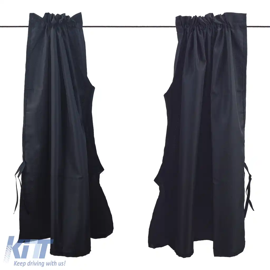 Perdele auto pentru cabina, partiție, protecție solară, negru, 2 bucăți-image-6203572