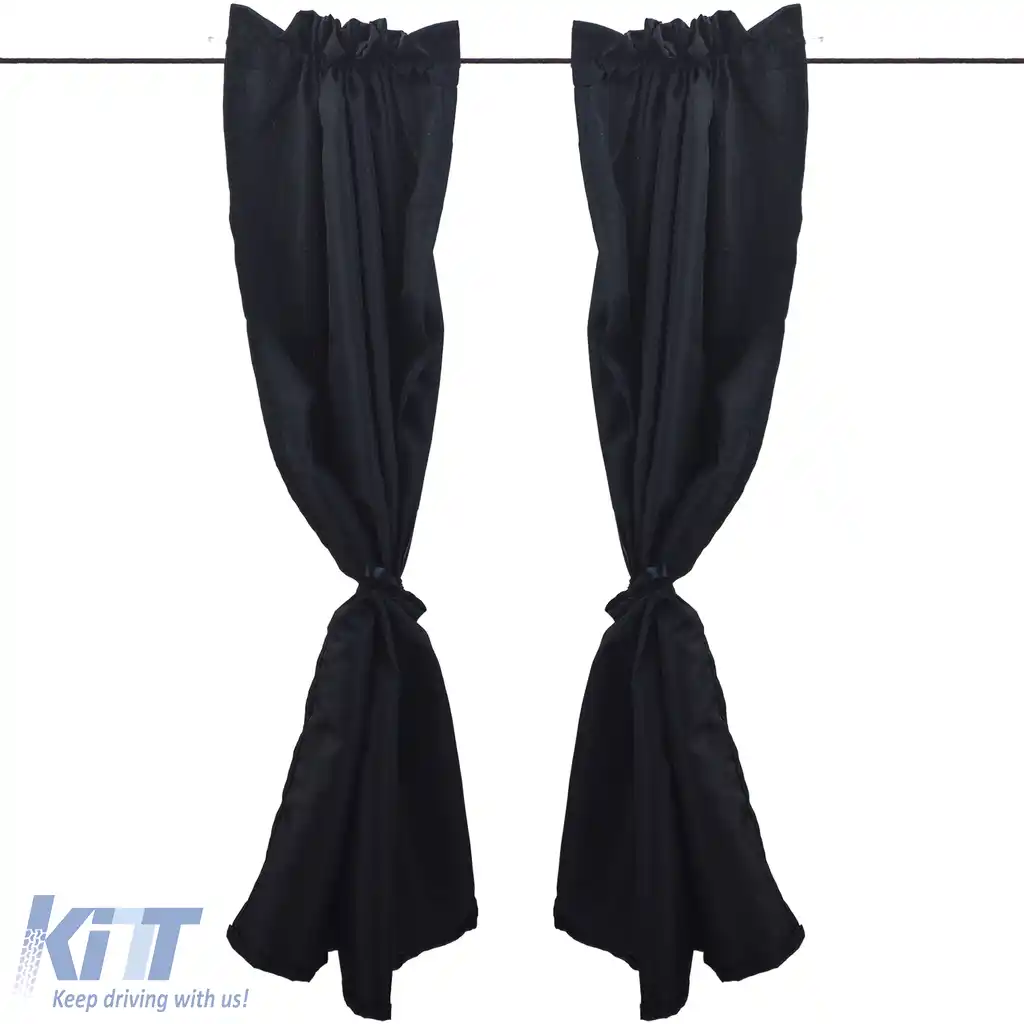 Perdele auto pentru cabina, partiție, protecție solară, negru, 2 bucăți-image-6203573