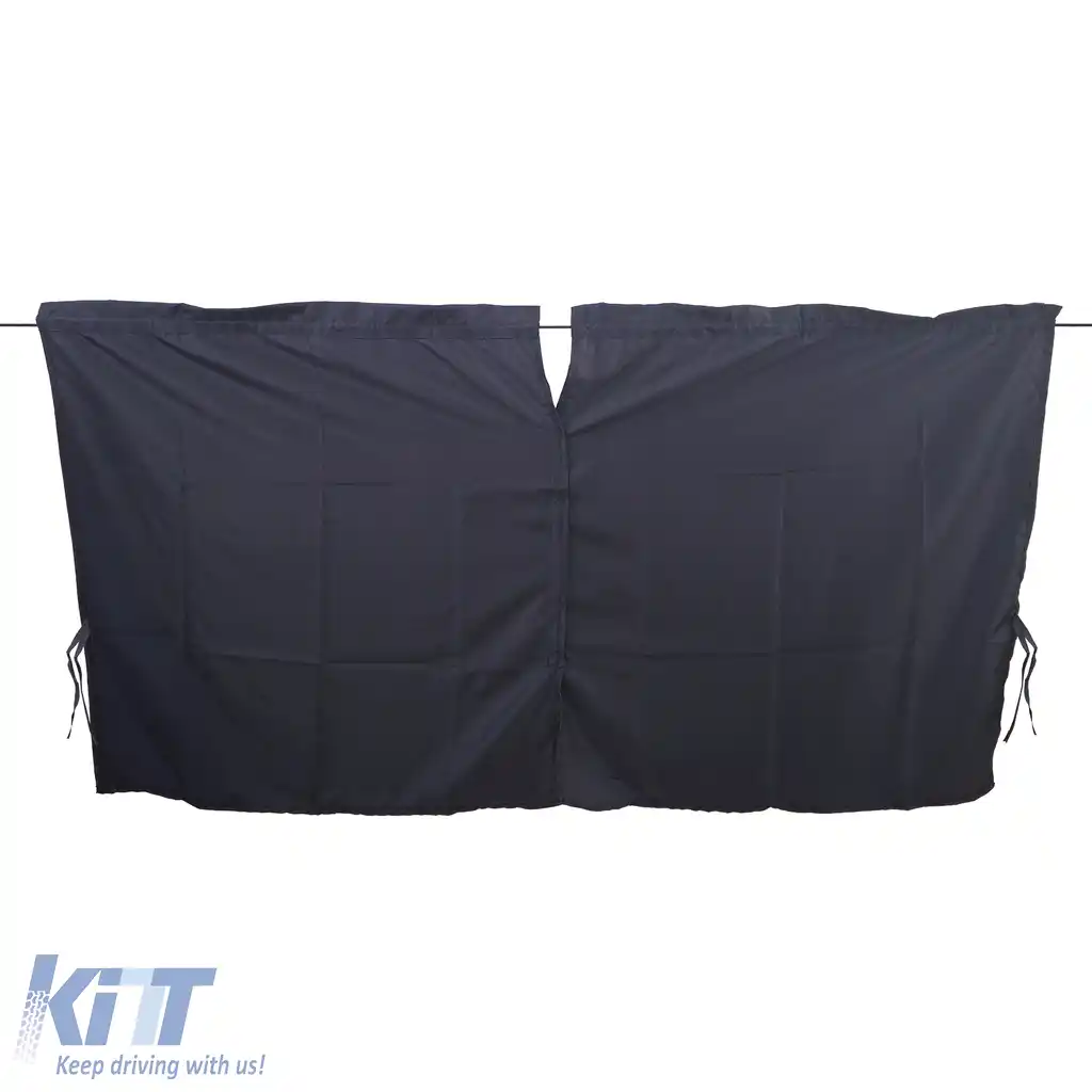 Perdele auto pentru cabina, partiție, protecție solară, negru, 2 bucăți-image-6203574