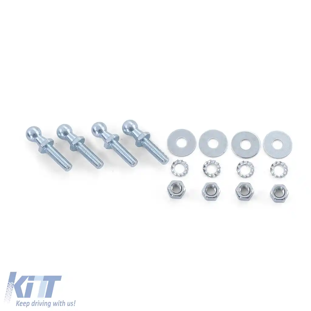 Pereche de amortizoare pentru ridicarea capotei cromate, potrivite pentru VW Golf 1 sedan cabriolet 74-93-image-6193526