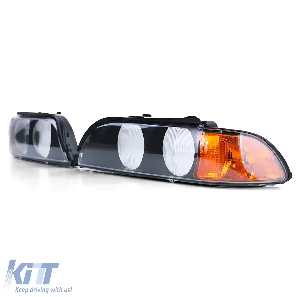 Pereche de difuzoare pentru lentilele farurilor dreapta stânga, potrivite pentru BMW Seria 5 E39 95-04-image-6194908