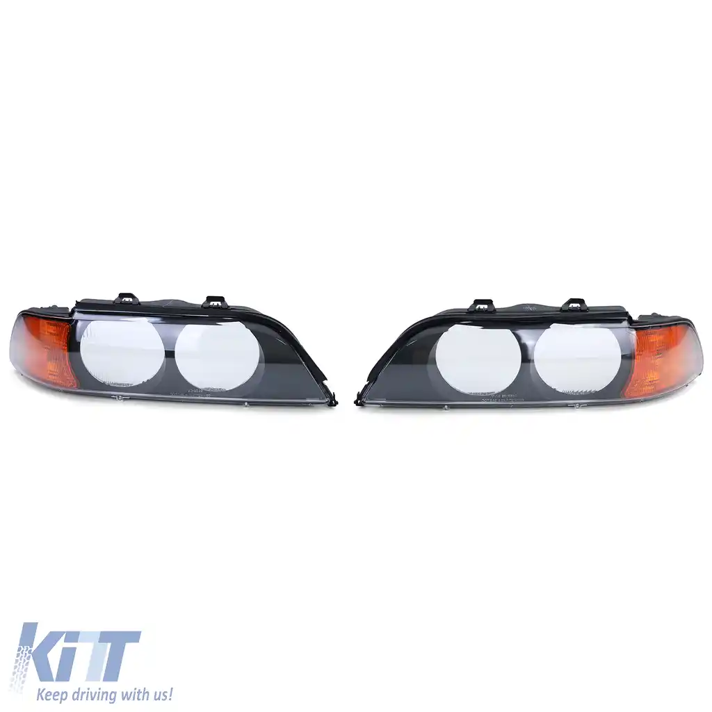 Pereche de difuzoare pentru lentilele farurilor dreapta stânga, potrivite pentru BMW Seria 5 E39 95-04-image-6194910