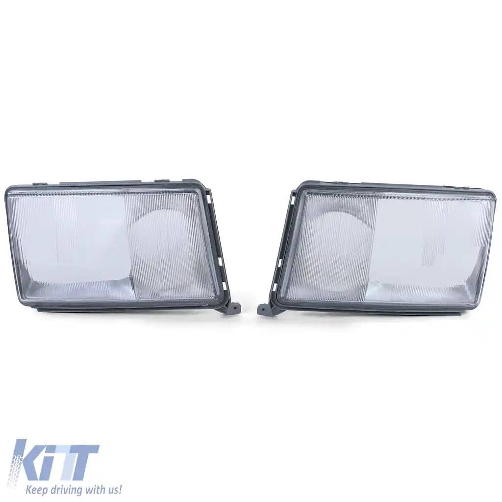 Pereche de difuzor pentru lentile de far stânga și dreapta, potrivită pentru Mercedes W124 89-93-image-6194506