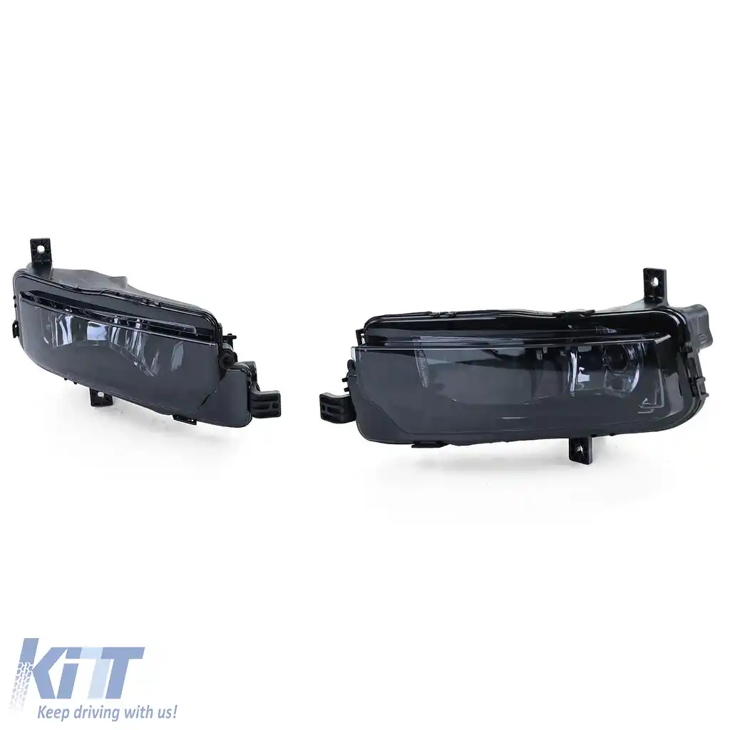 Pereche de faruri de ceață cu sticlă clară și fum negru, potrivite pentru VW T6 Bus Transporter din 15-image-6197919