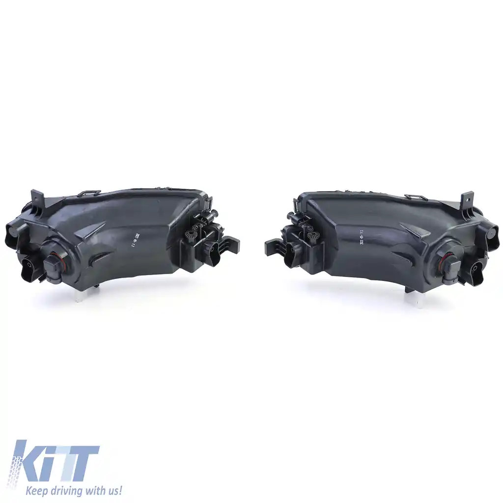 Pereche de faruri de ceață cu sticlă clară și fum negru, potrivite pentru VW T6 Bus Transporter din 15-image-6197925