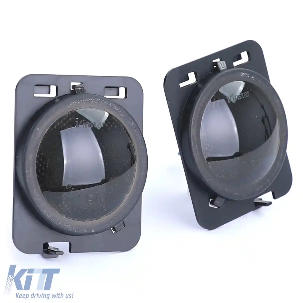Pereche de indicatoare laterale LED fum negru, potrivite pentru Jeep Wrangler JK 07-17-image-6191666