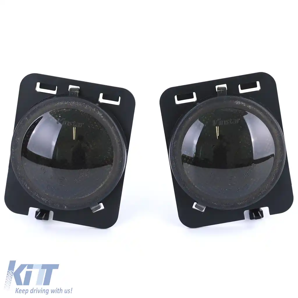 Pereche de indicatoare laterale LED fum negru, potrivite pentru Jeep Wrangler JK 07-17-image-6191668
