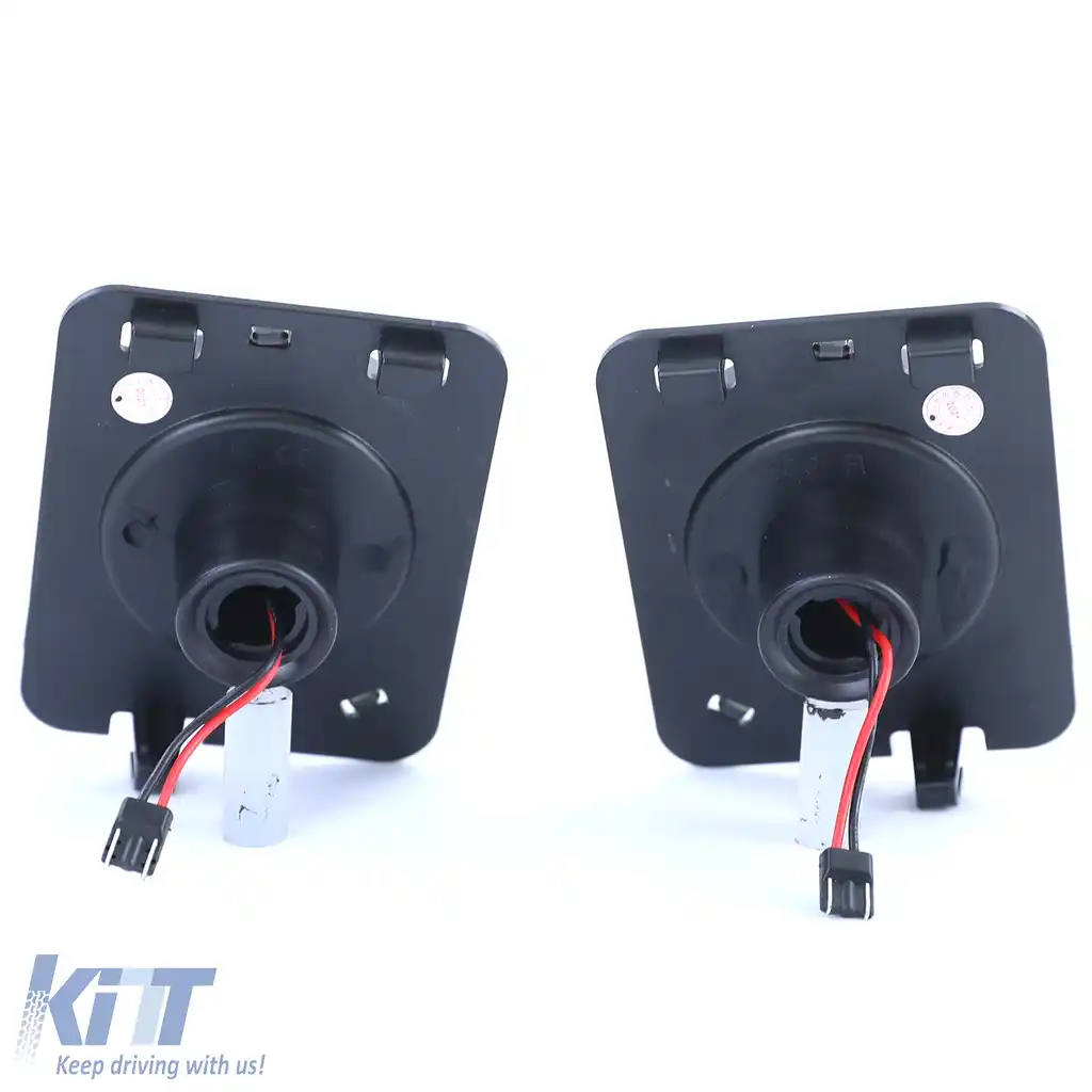 Pereche de indicatoare laterale LED fum negru, potrivite pentru Jeep Wrangler JK 07-17-image-6191669