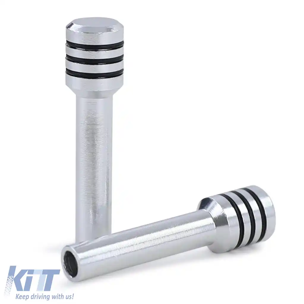 Pereche de pini de ușă din aluminiu lustruit, potrivită pentru BMW Seria 3 E36 90-96 E30 83-90-image-6209412