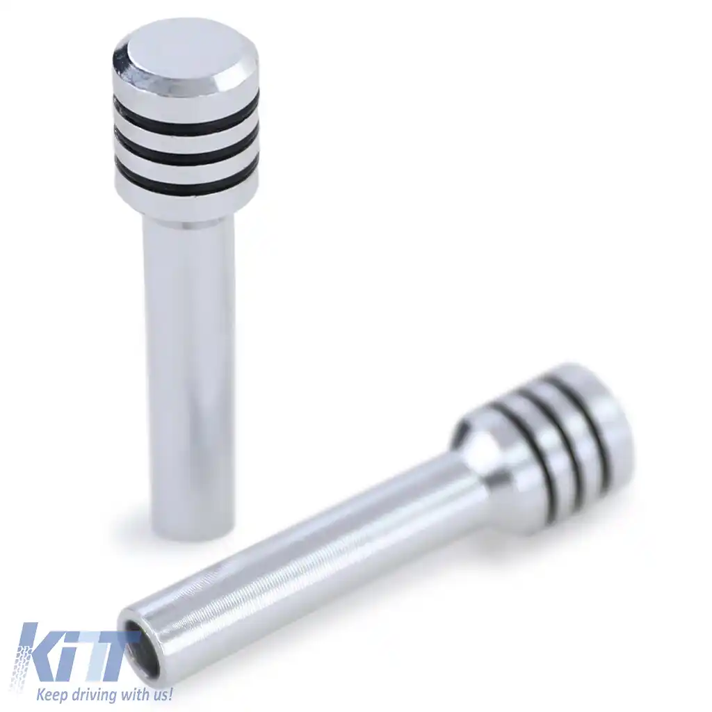 Pereche de pini de ușă din aluminiu lustruit, potrivită pentru BMW Seria 3 E36 90-96 E30 83-90-image-6209413