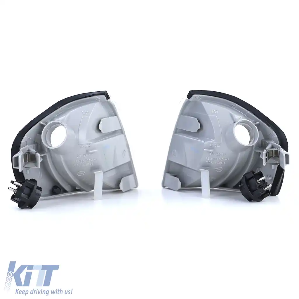 Pereche de semnalizatoare albe, potrivită pentru Mercedes C-Class W202 93-00-image-6198597