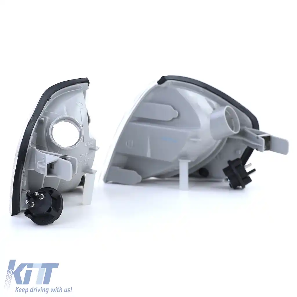 Pereche de semnalizatoare albe, potrivită pentru Mercedes C-Class W202 93-00-image-6198598