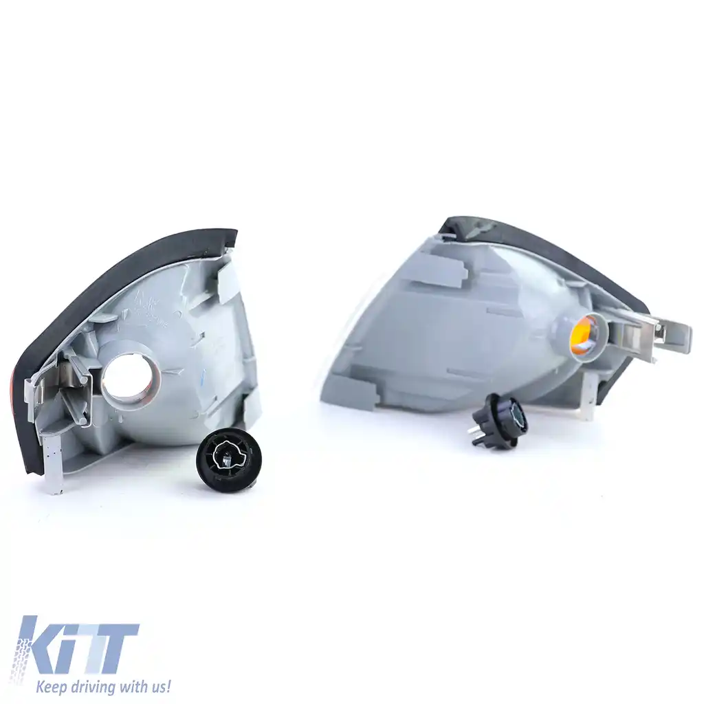 Pereche de semnalizatoare albe potrivite pentru Mercedes SL R129 89-01-image-6194331