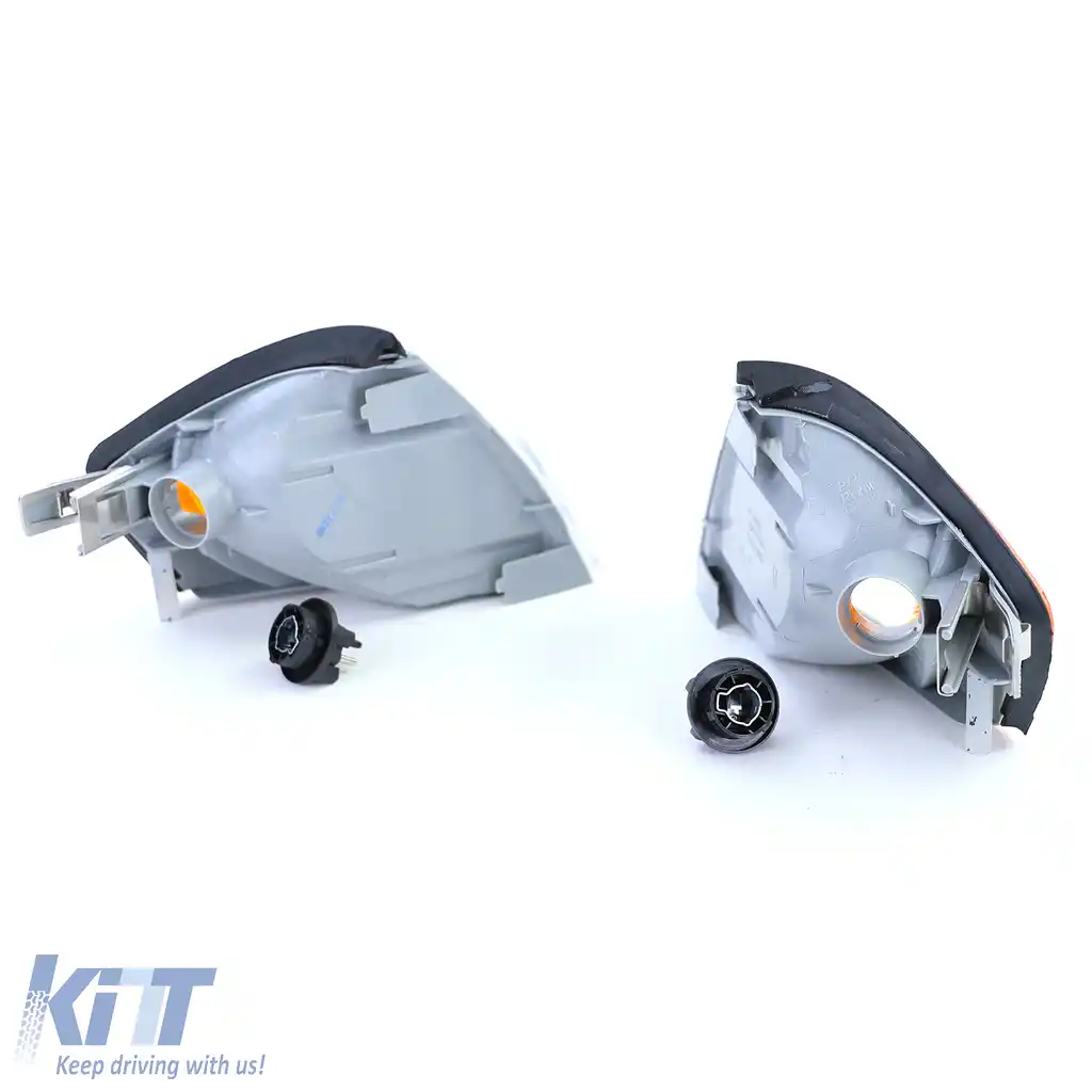 Pereche de semnalizatoare albe potrivite pentru Mercedes SL R129 89-01-image-6194332