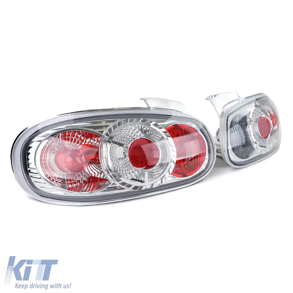 Pereche de stopuri din sticlă clară cu crom, potrivite pentru Mazda MX5 NB 1998-2005-image-6190905