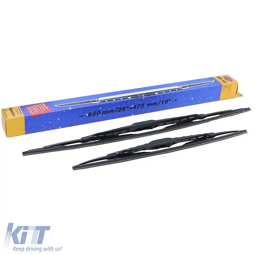 Pereche de ștergătoare Hella WB68 potrivită pentru Citroen C5 Mitsubishi Galant Nissan Primera