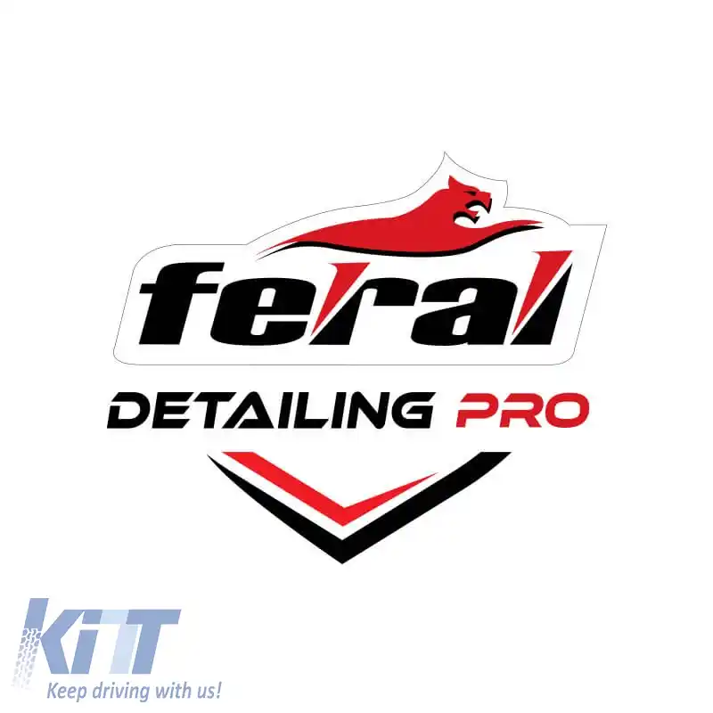 Perie de Detailing Roșie Set Pro Feral 3 Piese-image-6319961