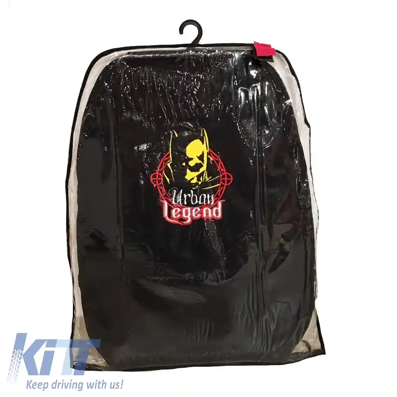 Perna de șezut dublă față din pânză DC Comics Batman Legendă Urbană Roșu / Negru 1 Buc-image-6302500