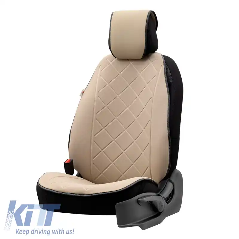 Perna de șezut potrivită pentru Otom Active Pro Fabric Lacoste Embossed Beige ACTP-103 1 bucată-image-6305159