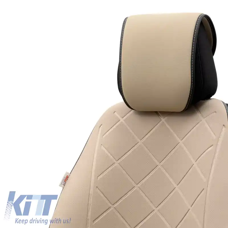 Perna de șezut potrivită pentru Otom Active Pro Fabric Lacoste Embossed Beige ACTP-103 1 bucată-image-6305160