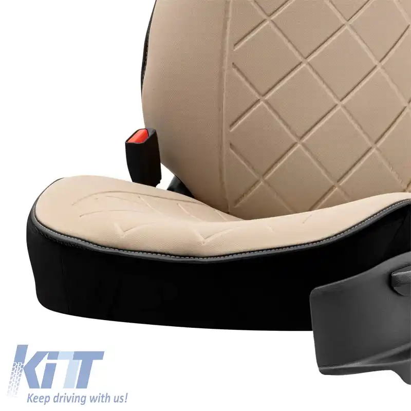 Perna de șezut potrivită pentru Otom Active Pro Fabric Lacoste Embossed Beige ACTP-103 1 bucată-image-6305161