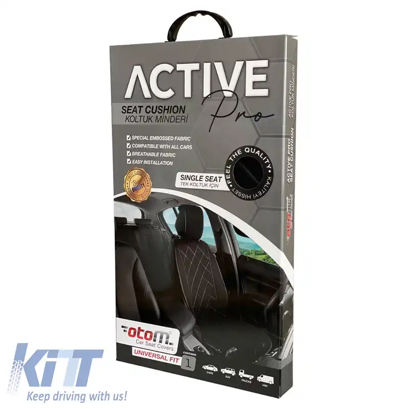 Perna de șezut potrivită pentru Otom Active Pro Fabric Lacoste Embossed Beige ACTP-103 1 bucată-image-6305163