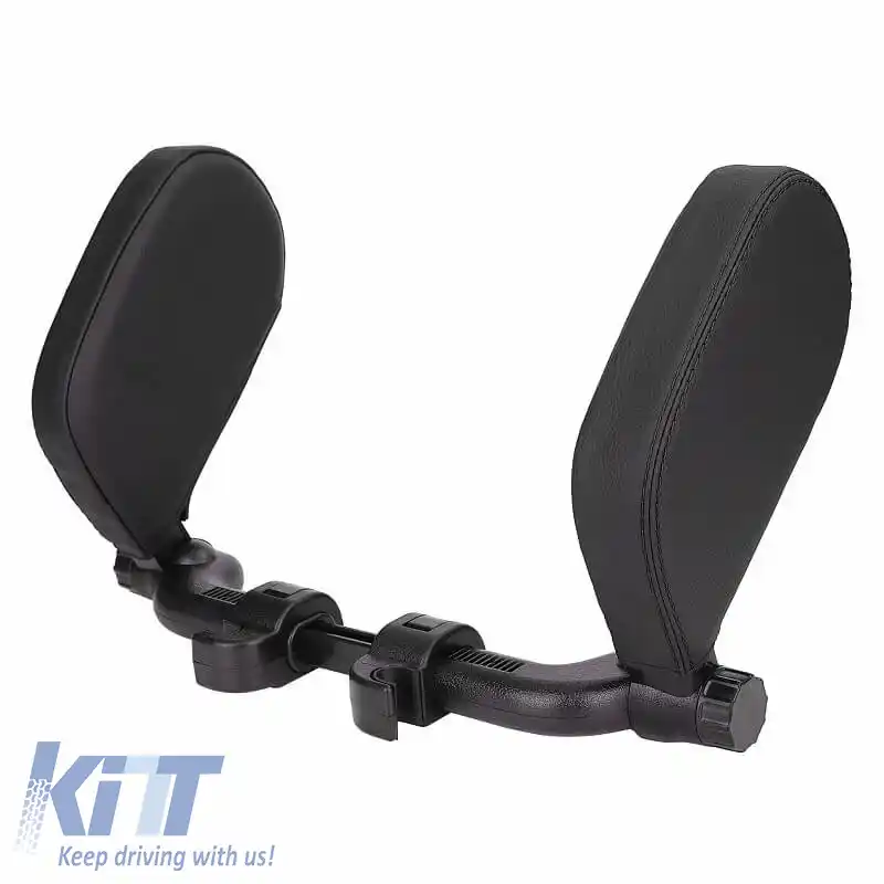 Perna de suport pentru gât HLU1000 din spumă cu memorie 11x20x3.5cm Negru 1 buc-image-6294781