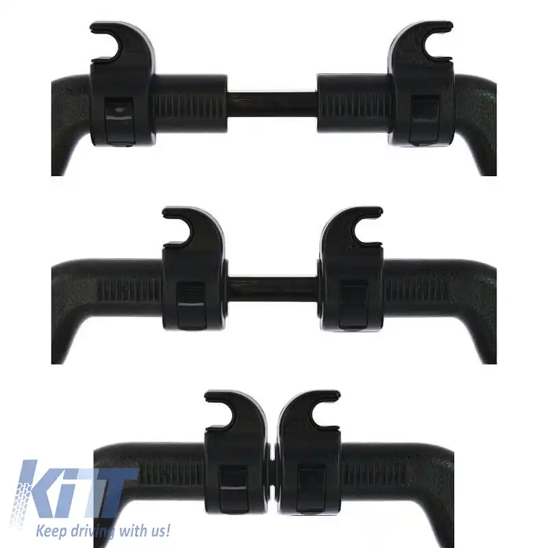 Perna de suport pentru gât HLU1000 din spumă cu memorie 11x20x3.5cm Negru 1 buc-image-6294783