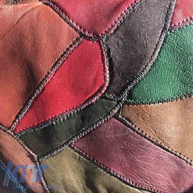 Perna frontală pentru scaun ''Camuflaj'' 100% piele maro-negru 1 bucată 11049-image-6306114