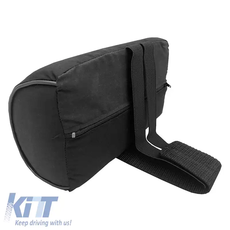 Perna pentru gât potrivită pentru scaun auto 21.5x8x12cm Negru 1 Bucată-image-6308746