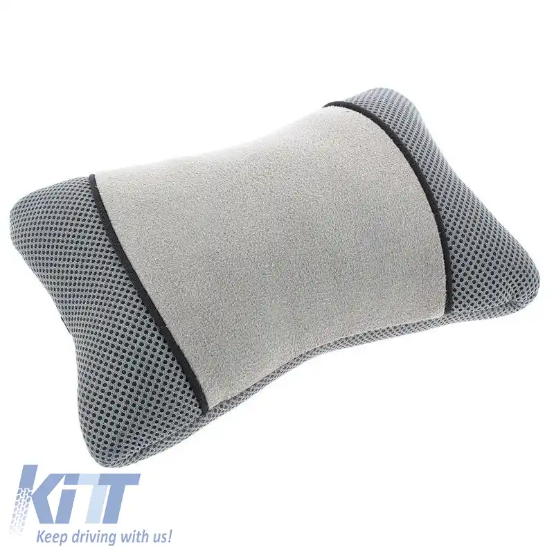 Perna pentru gât potrivită pentru scaunul auto gri 26x15cm 1 bucată Car+ ACA1000-image-6311874