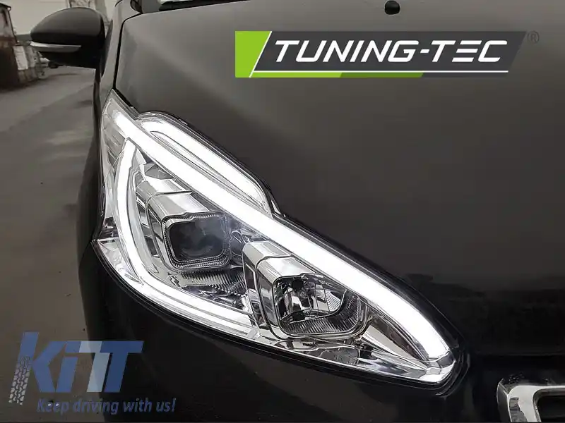 PEUGEOT 208 4.12-06.15 TUBUL LUMINĂ CROMAT-image-6268144