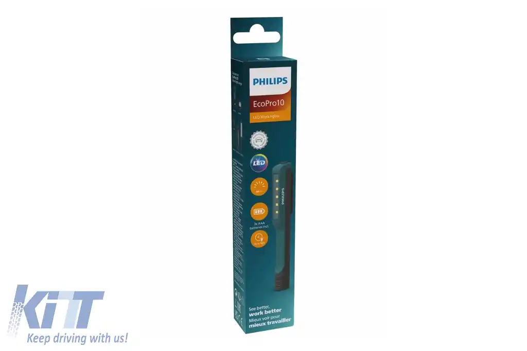 Philips Bec LED H4 12V 18W Ultinon Pro6000 5800K 1 piesa Moto + EcoPro10-image-6114605
