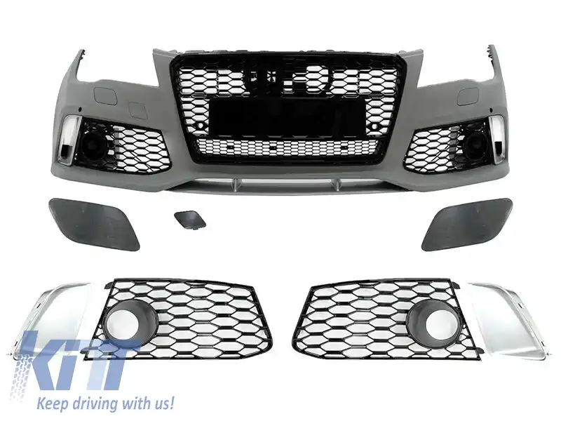 Piese pentru bara frontală RS7 potrivită pentru Audi A7 2010-2018 pentru modelul cu bara standard
