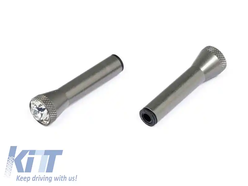Pini originali BMW pentru închidere ușă cu cristal Swarovski, 2 bucăți-image-6130122
